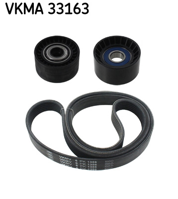 Kit Cinghie Poly-V - VKMA 33163 SKF